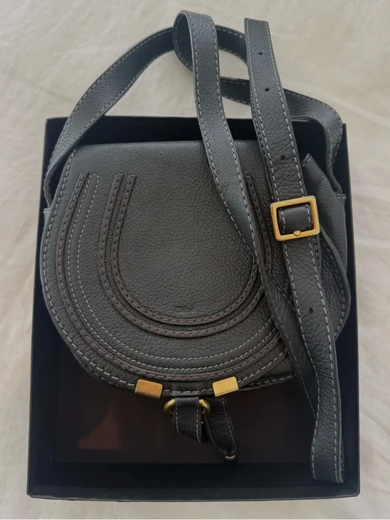 Chloe Marcie Saddle Bag - Picture 2 of 3